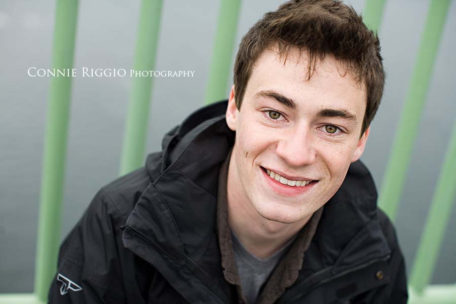 Bridge Close Green Bars Cool Guy Senior Portrait Photographer