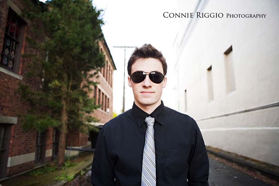 Sunglasses Cool Guy Senior Portrait Photographer