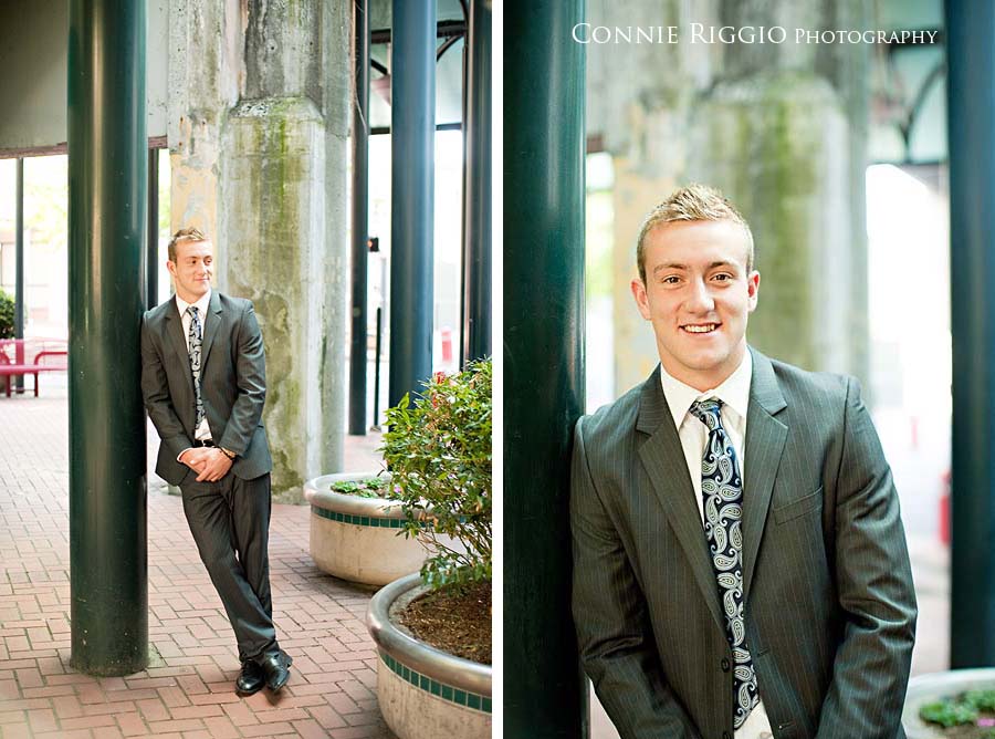 Suit Duo Tacoma Senior Urban Photographer