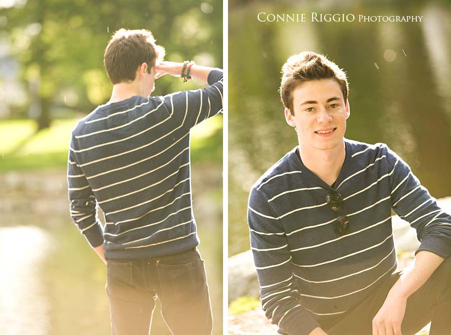 Sun Drenched Cool Guy Senior Portrait Photographer