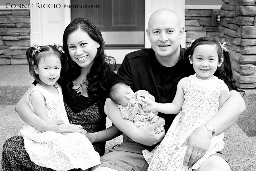 Family Tacoma Newborn Family Photographer
