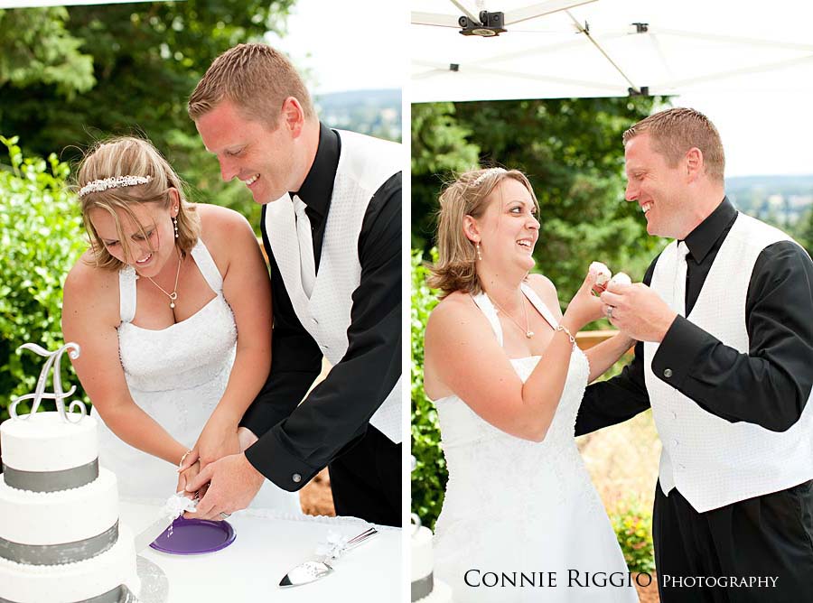 Cake Duo Tacoma Wedding Photographer