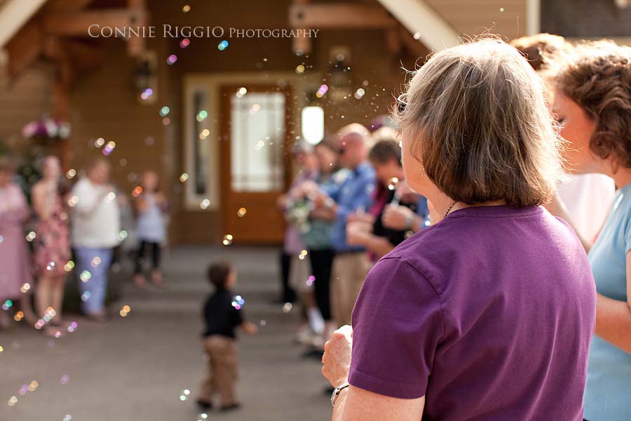Bubbles Wide Tacoma Wedding Photographer