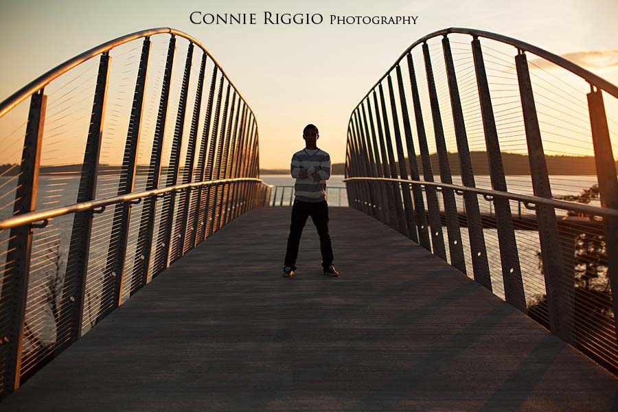 Bridge Steilacoom Tacoma Seattle Senior Photographer