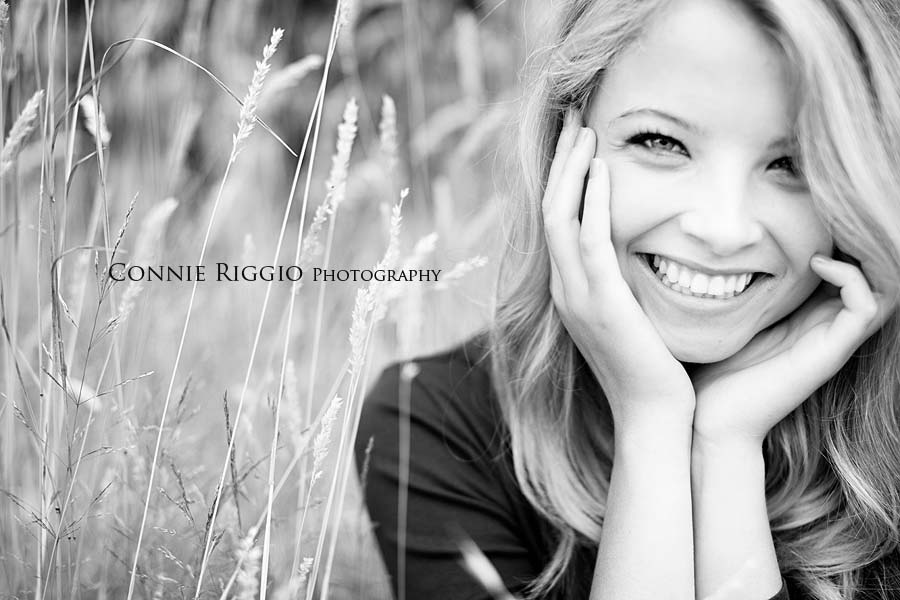 BW Close up Tacoma Best Senior Photographer