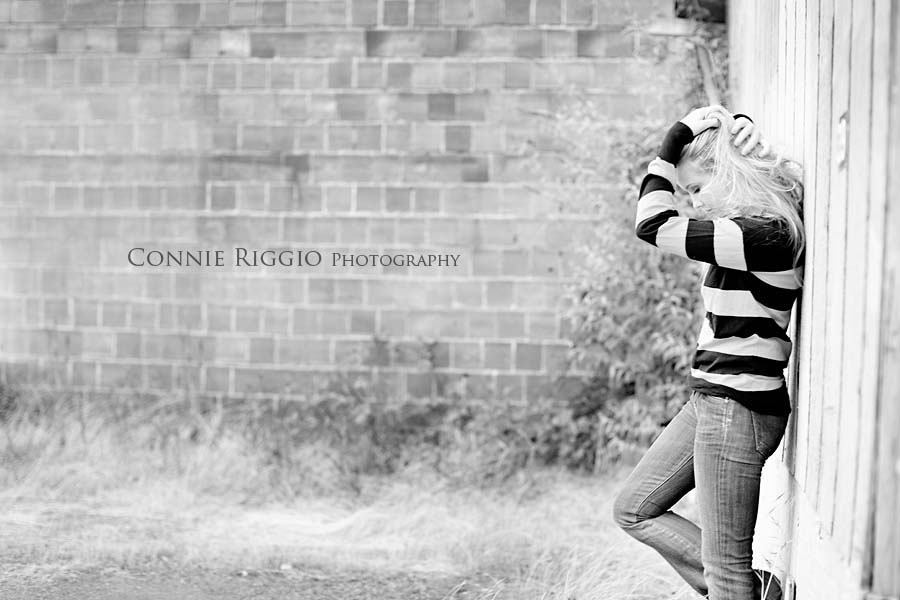 BW Stripes Tacoma Best Senior Photographer