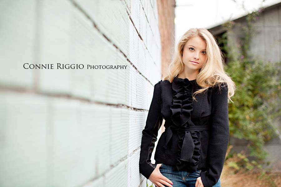 Black Coat Tacoma Best Senior Photographer