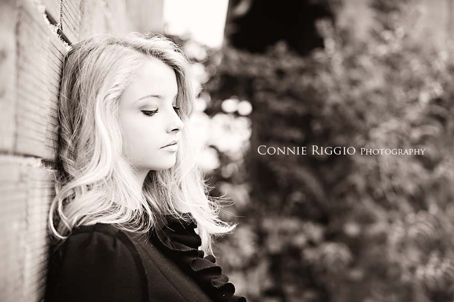 Sepia side view Tacoma Best Senior Photographer