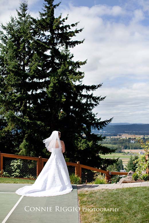 Full length dress Tacoma Wedding Photographer