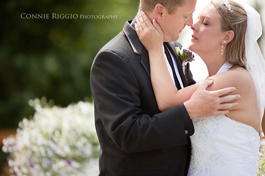 Looking at each other Tacoma Wedding Photographer