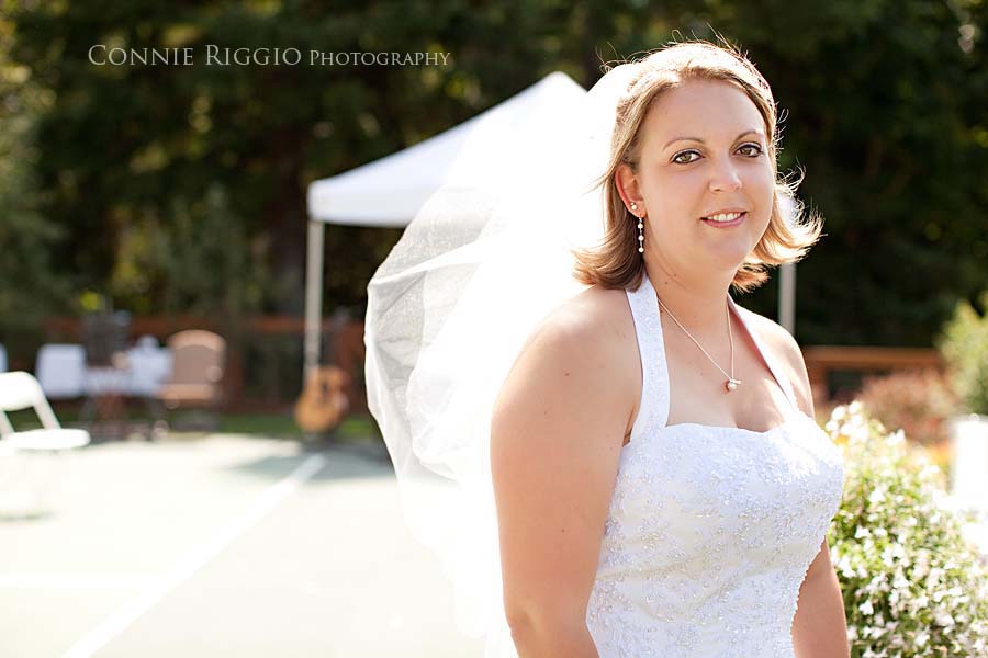 Beth in the wind Tacoma Wedding Photographer