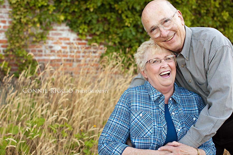 Laughing in chair Tacoma Family Photographer
