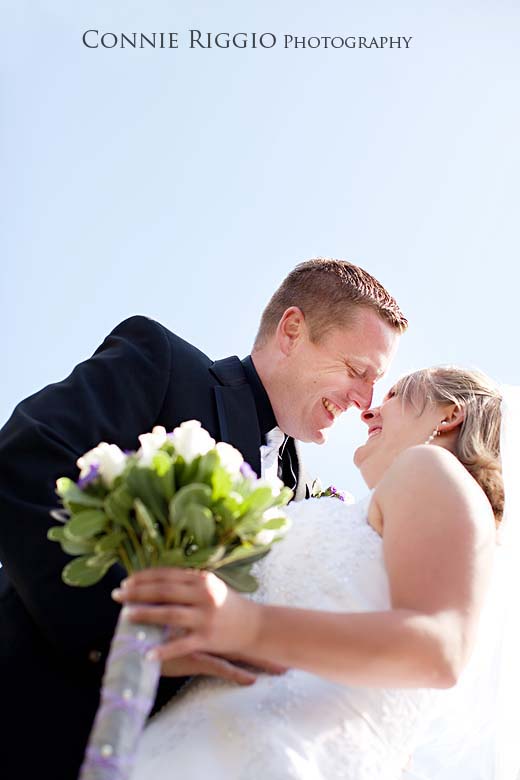 Looking from Below Tacoma Wedding Photographer