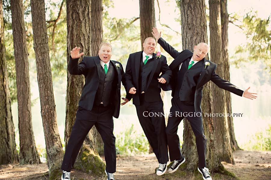 Guys Jumping Tacoma Seattle Wedding Photographer