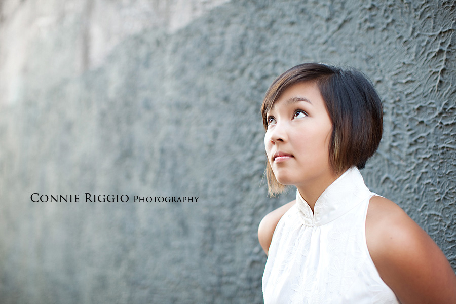 Looking up Tacoma Seattle Artistic Senior Portrait Photographer