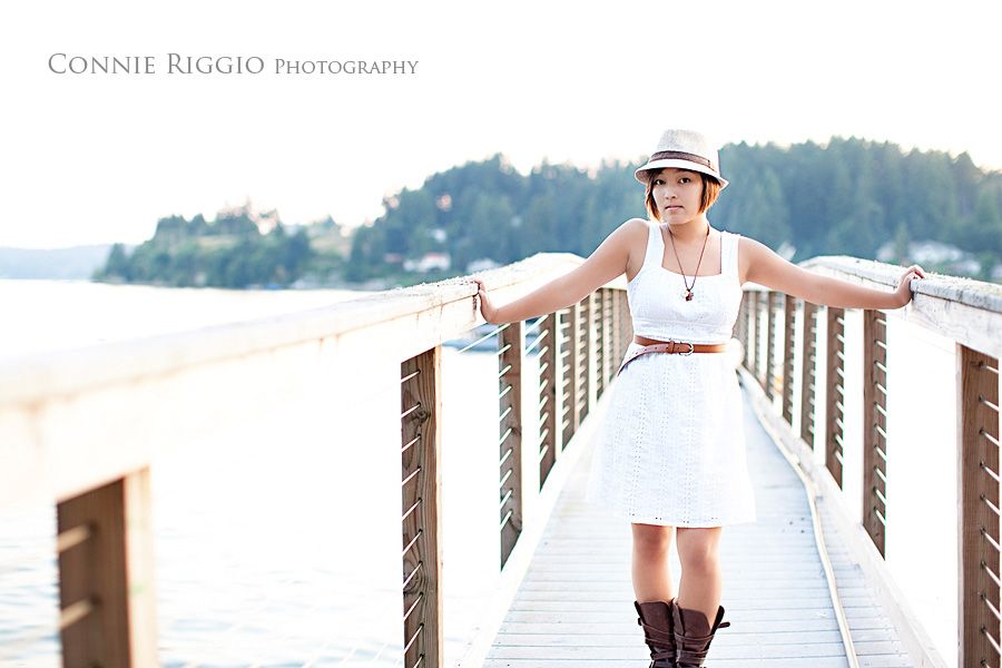 Pier Tacoma Seattle Artistic Senior Portrait Photographer