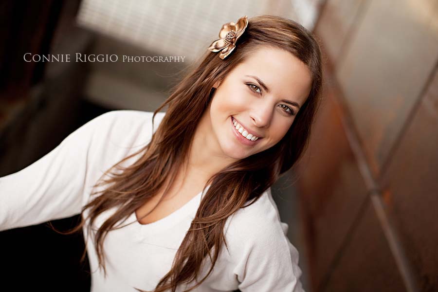 stairway Tacoma Senior Portraits