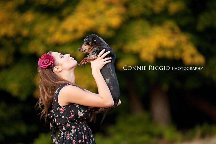 Emily in air Tacoma Senior Portraits