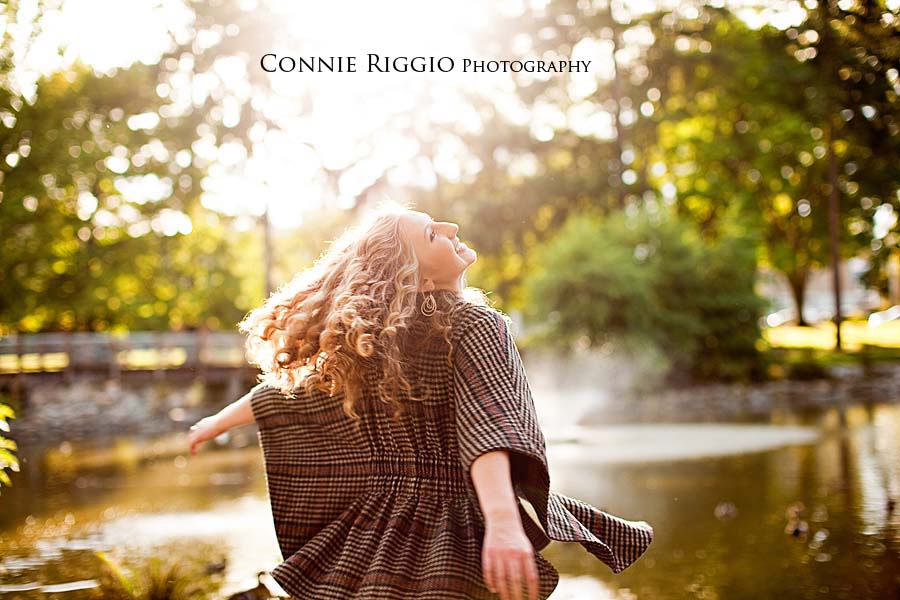 Twirling Tacoma Curtis Senior Portraits Photographer