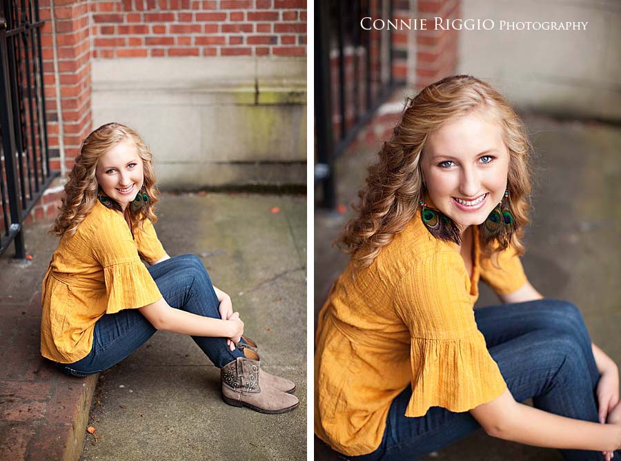 Yellow Duo Tacoma Curtis Senior Portraits Photographer