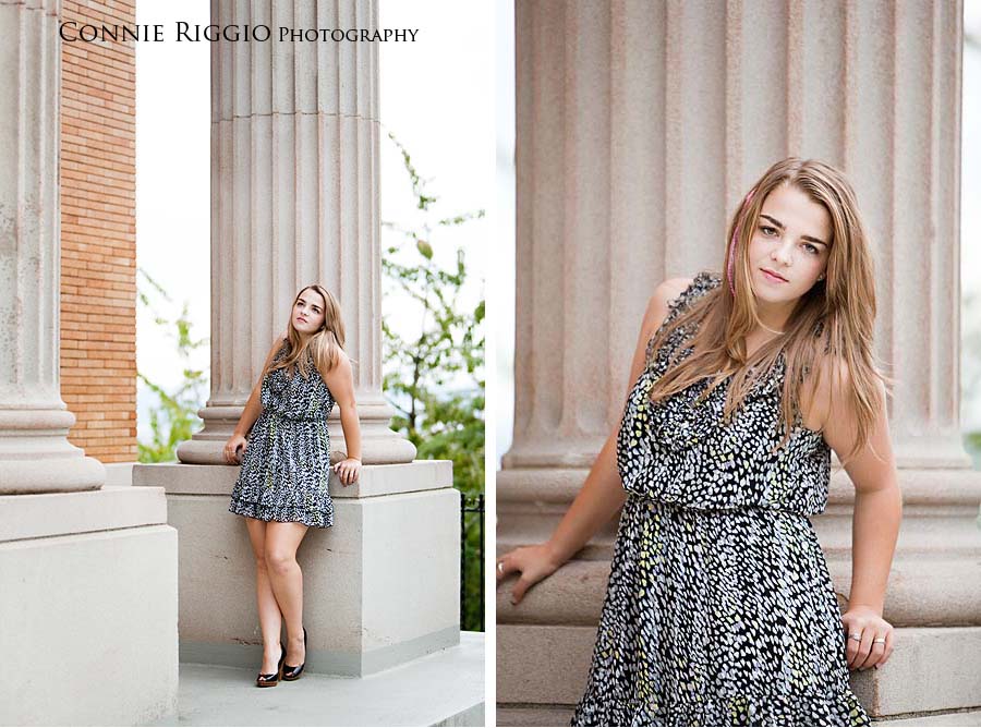Column Duo Local Tacoma Senior Portrait Photographer