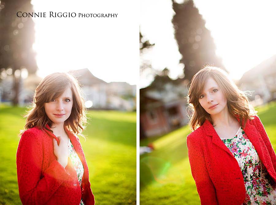 Red Coat Duo Tacoma Gig Harbor Senior Photographer