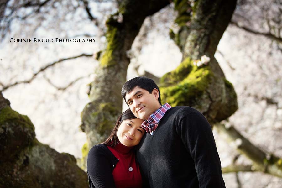 Engagement Seattle UW Pick Place Market Post Alley Photo