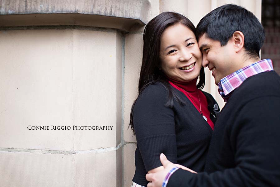 Engagement Seattle UW Pick Place Market Post Alley Photo