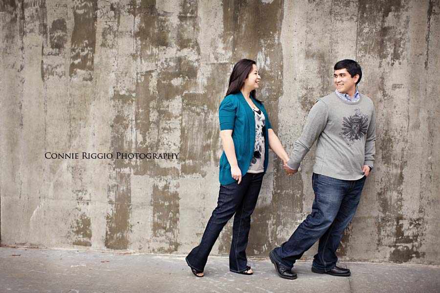 Engagement Seattle UW Pick Place Market Post Alley Photo