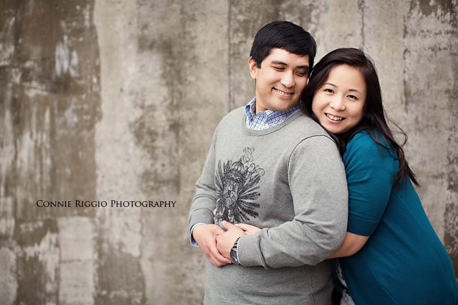 Engagement Seattle UW Pick Place Market Post Alley Photo