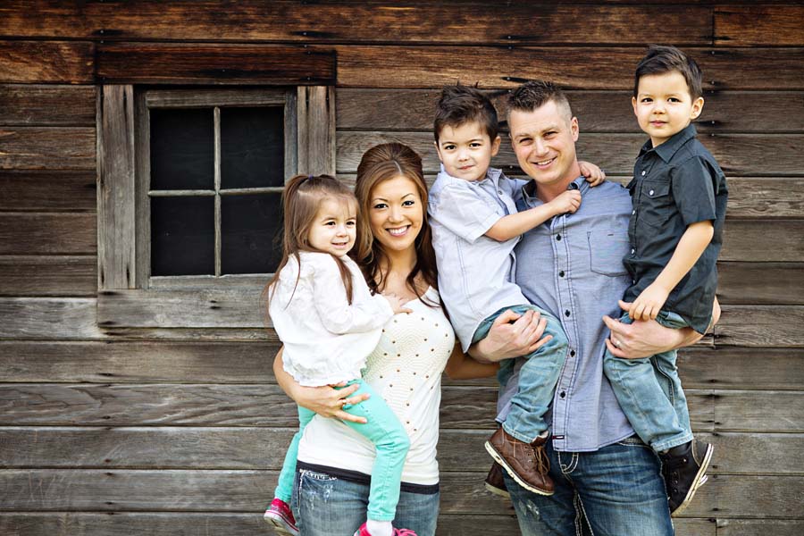 Family Tacoma Dairy Farm Beckwith Photo