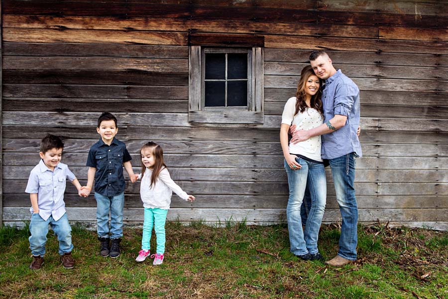 Family Tacoma Dairy Farm Beckwith Photo