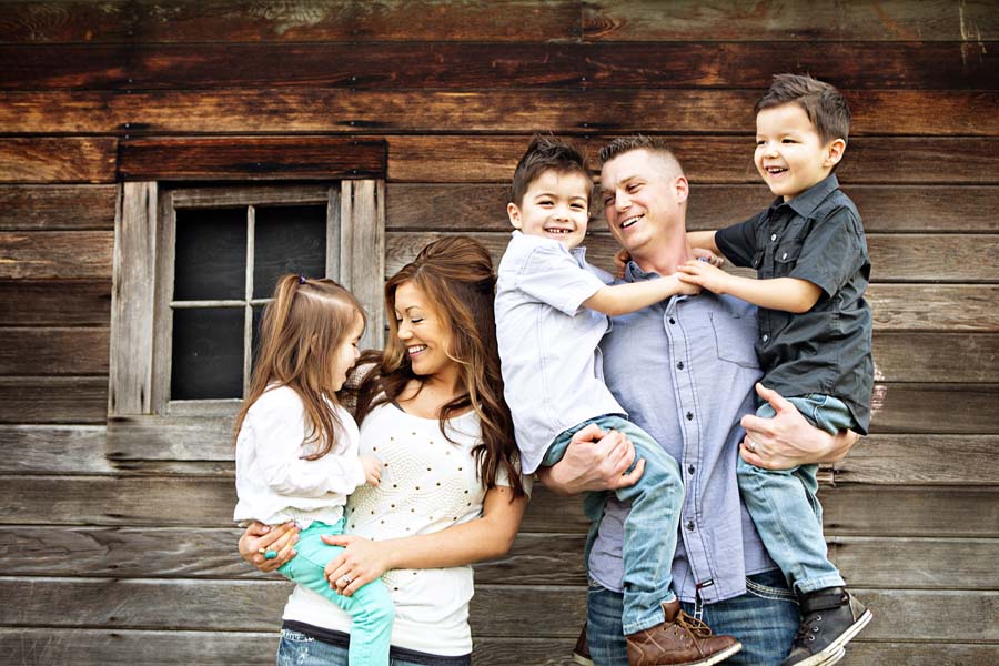 Family Tacoma Dairy Farm Beckwith Photo