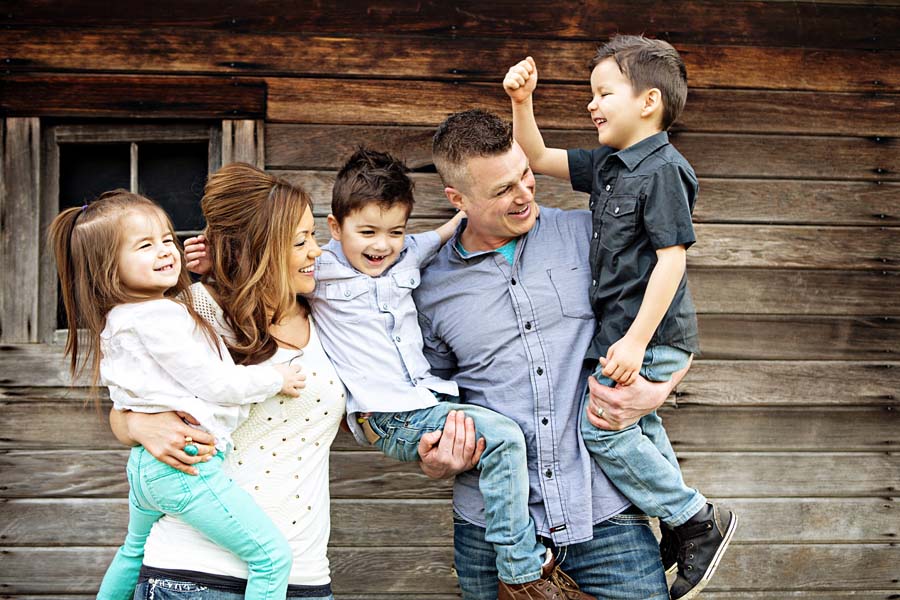 Family Tacoma Dairy Farm Beckwith Photo
