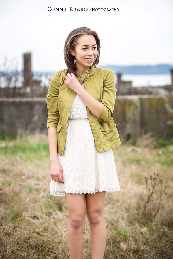 Senior Girl Tacoma Rainier Lutheran Haley Photo