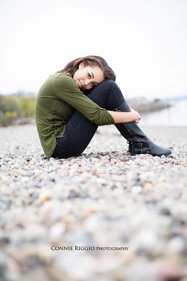 Senior Girl Tacoma Rainier Lutheran Haley Photo